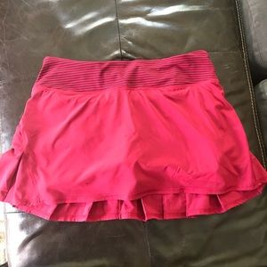 Lululemon pleated skirt with inside short